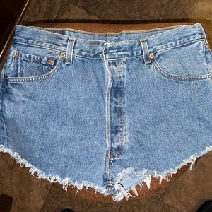Levi's Blue Jean Shorts for Women